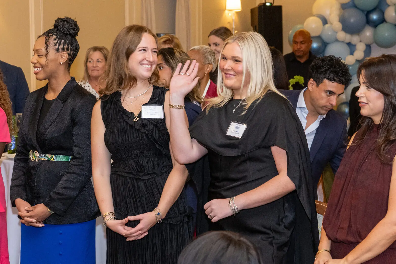 Catherine Stiles, Dylan Milam at the American Cancer Society GenNow Network event (Photo by Jacob Power)