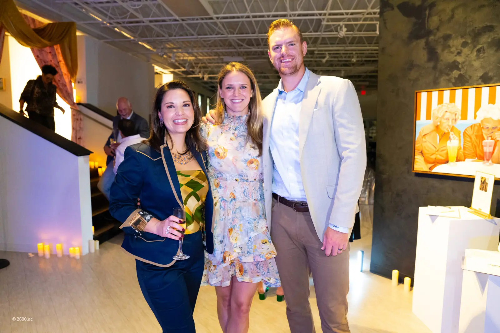 Christi Braswell, James and Bailey Du Preez. (Photo by Amador Carrillo)