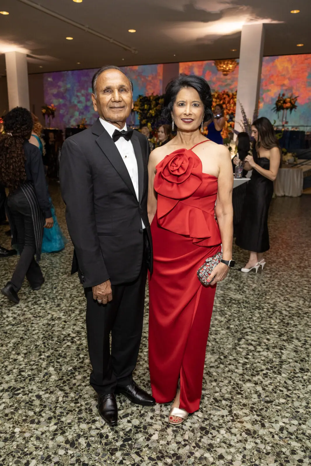 Suresh & Renu Khator at the Museum of Fine Arts, Houston Grand Gala Ball  (Photo by Jenny Antill Clifton)