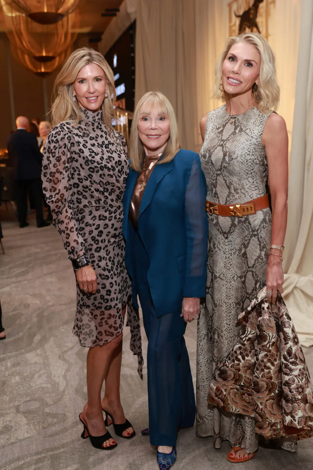 Elizabeth Dorey, Brenda Love, Lindsey Love at PetSet's 'Le Brunch' (Photo by Priscilla Dickson)
