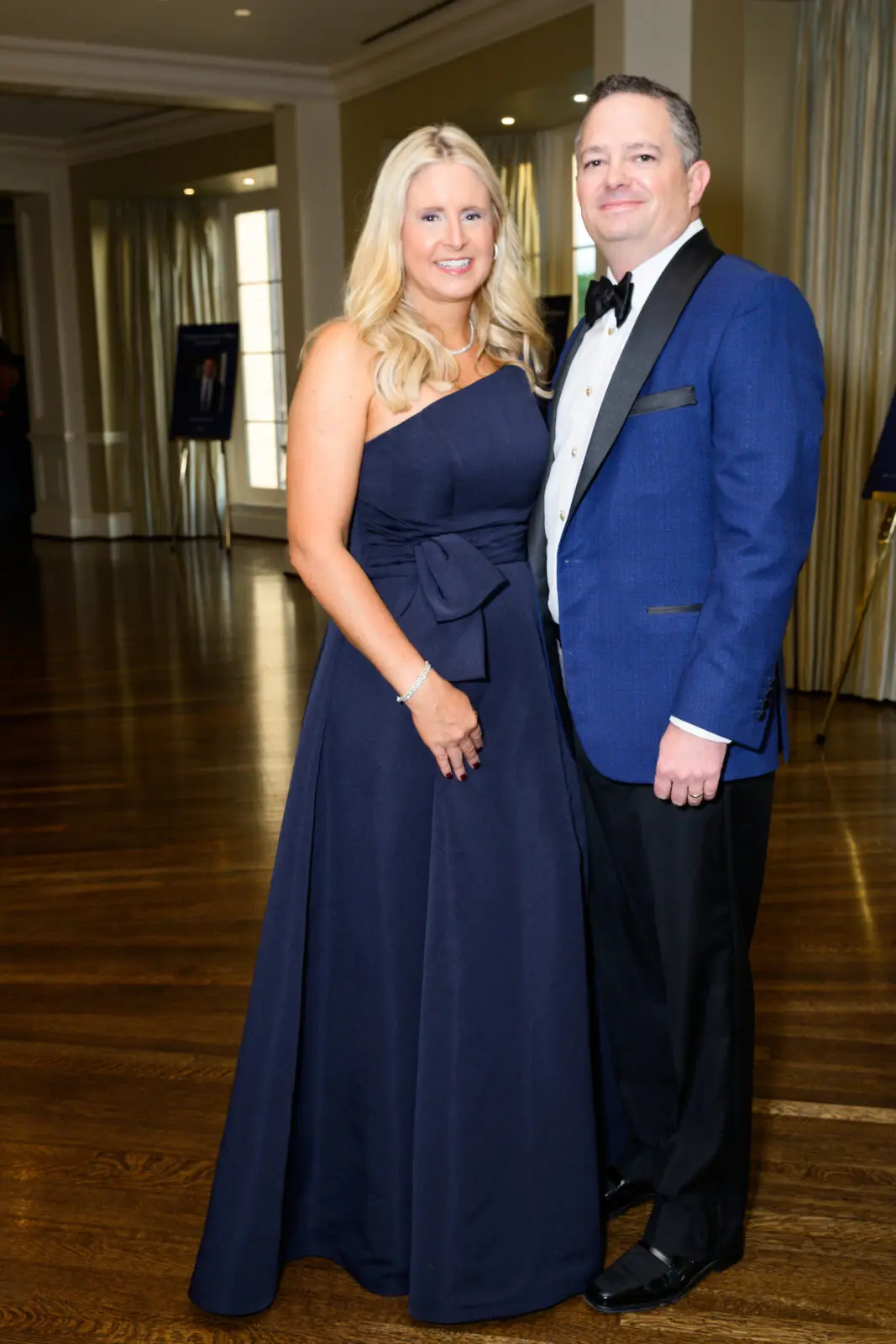 Elle & Clarke Anderson at 'An Evening for Rice's Honour' (Photo by Jeff Fitlow)