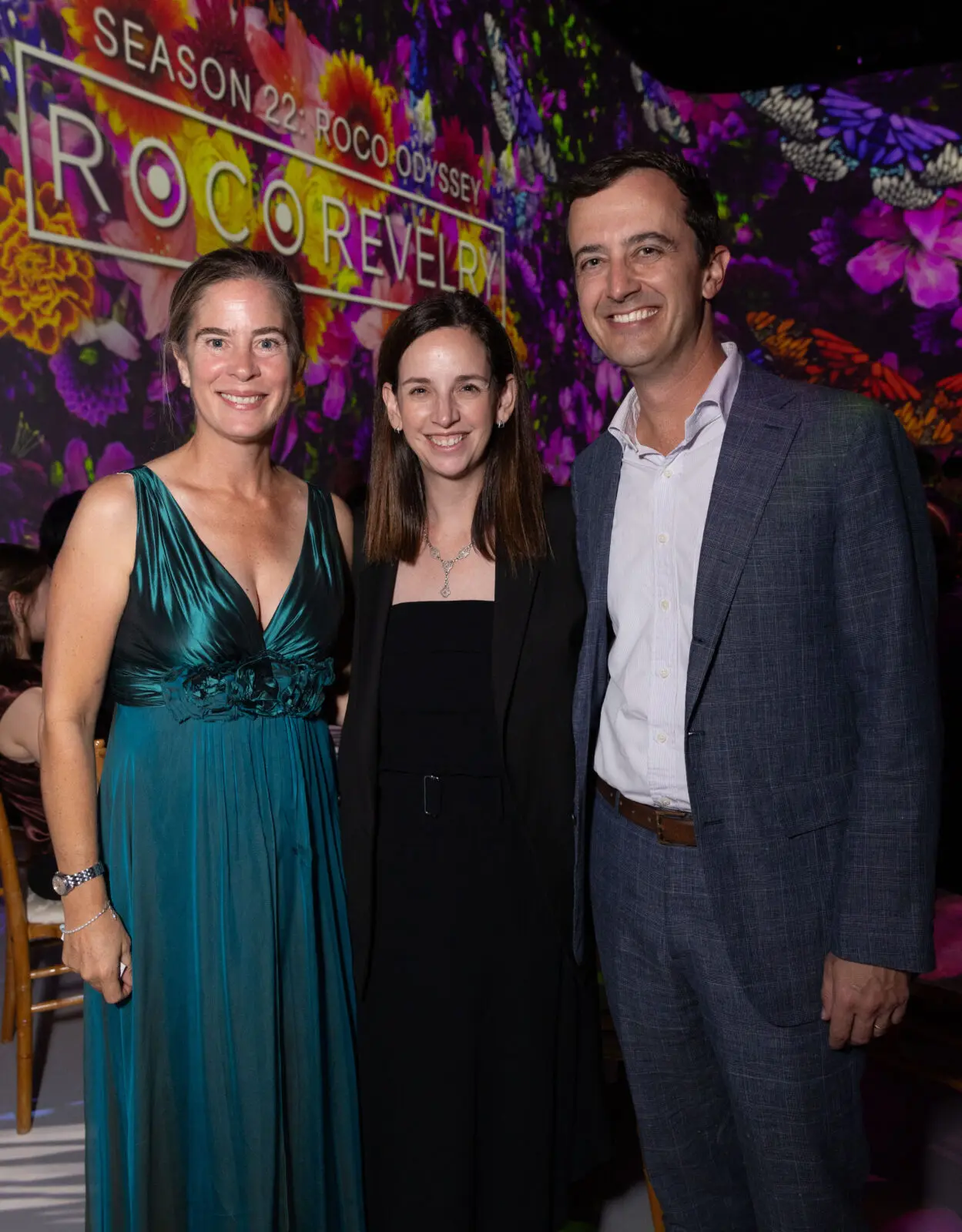 Eva Burmeister, Mary Catherine  & Bailey Jones at ROCO's Revelry gala (Photo by Alida Bonifaz)