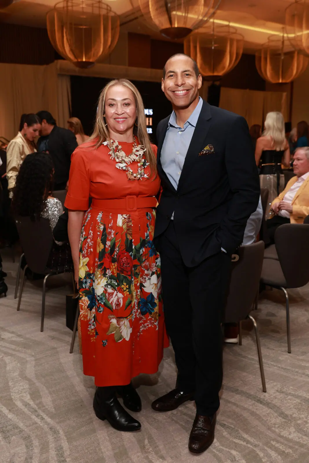 Gaynell Drexler, Bryce Kennard at PetSet's 'Le Brunch' (Photo by Priscilla Dickson)