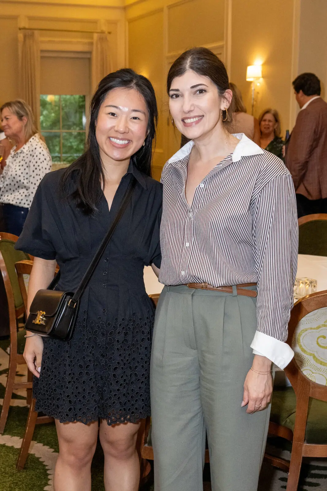 Grace An, Victoria Lotz at the American Cancer Society GenNow Network event (Photo by Jacob Power)