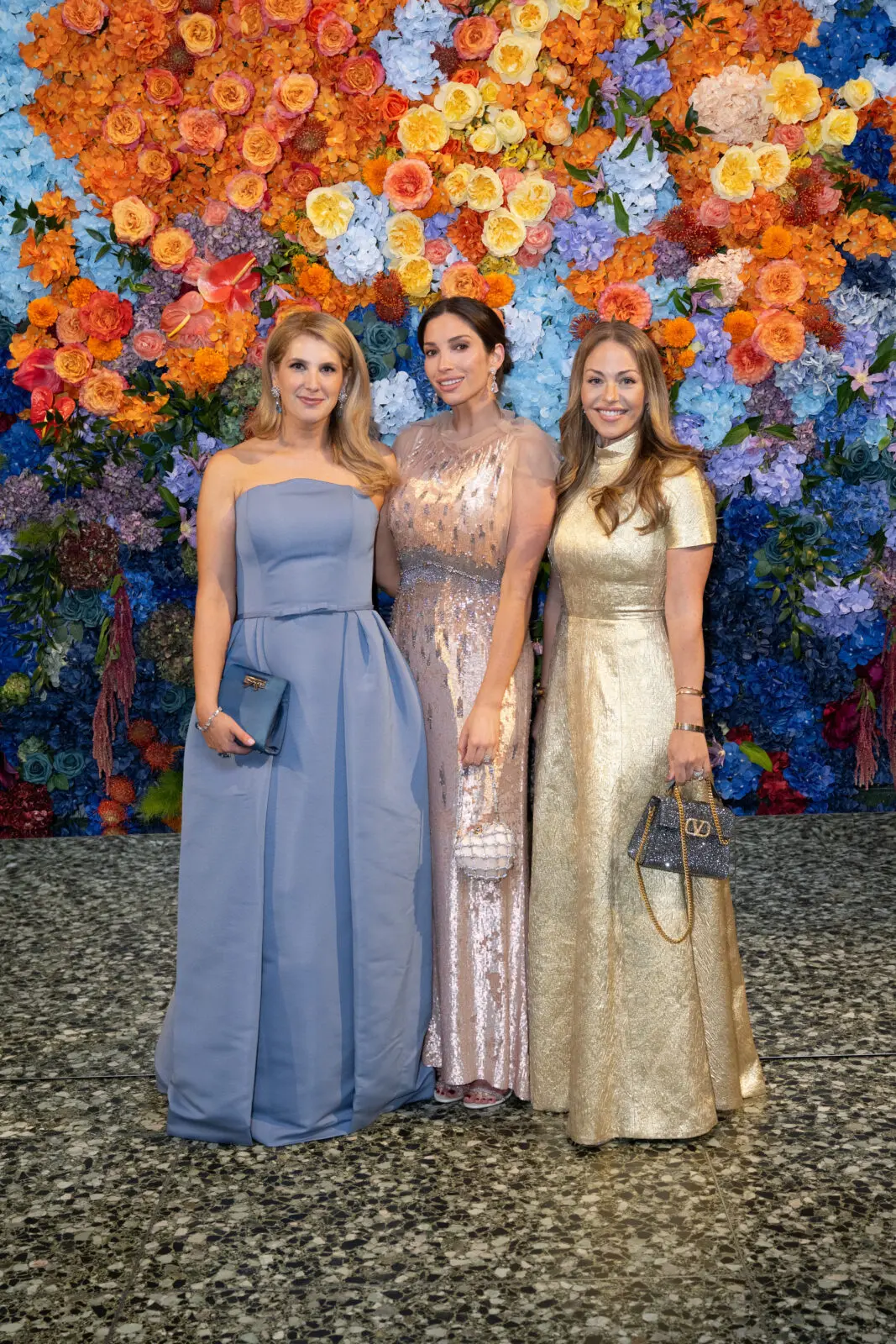 Hayden McGuiness, Lily Schnitzer, Lexi Sakowitz Marek at the Museum of Fine Arts, Houston Grand Gala Ball (Photo by Wilson Parish)