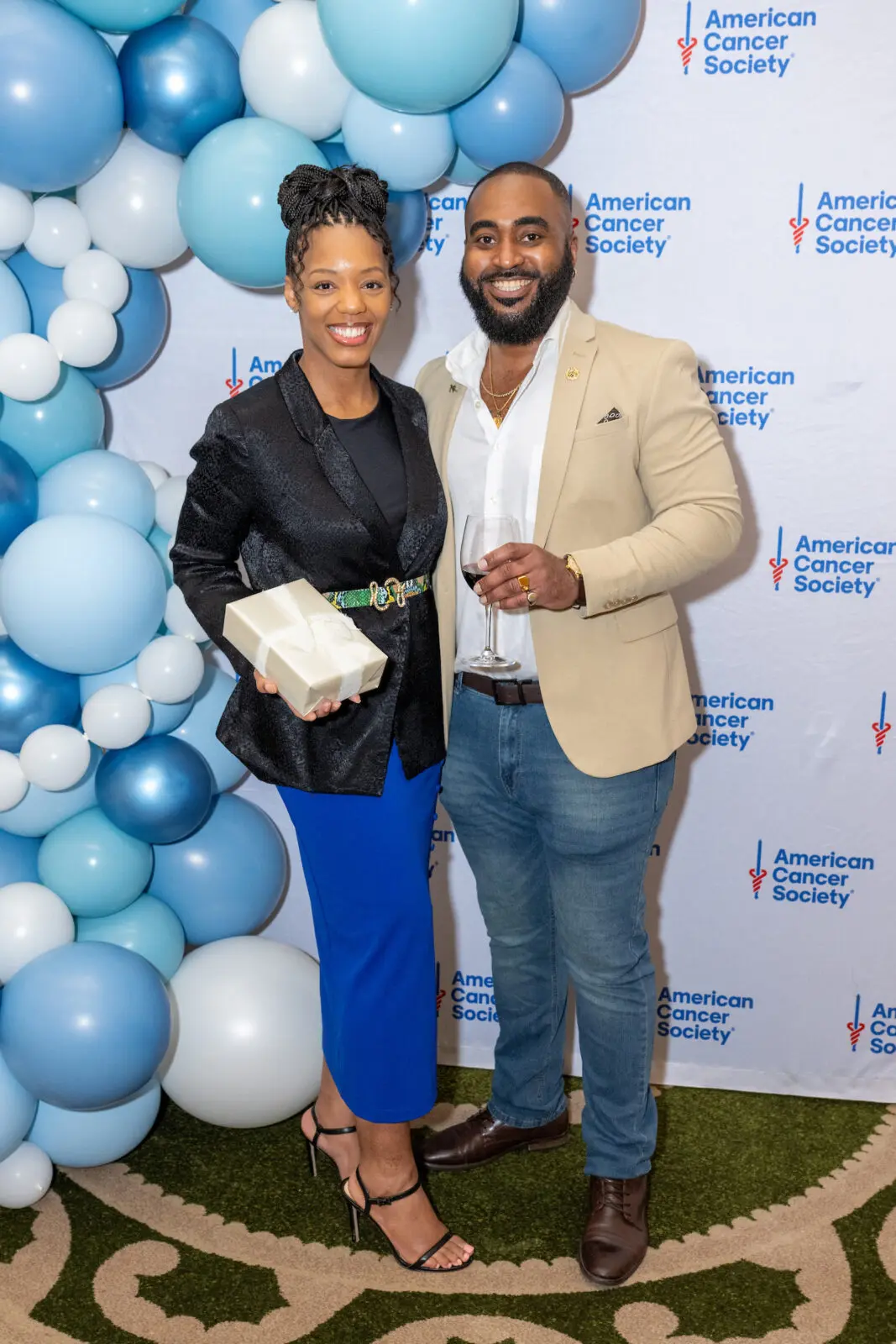 Jennifer Smith, Aaron Ross at the American Cancer Society GenNow Network event (Photo by Jacob Power)