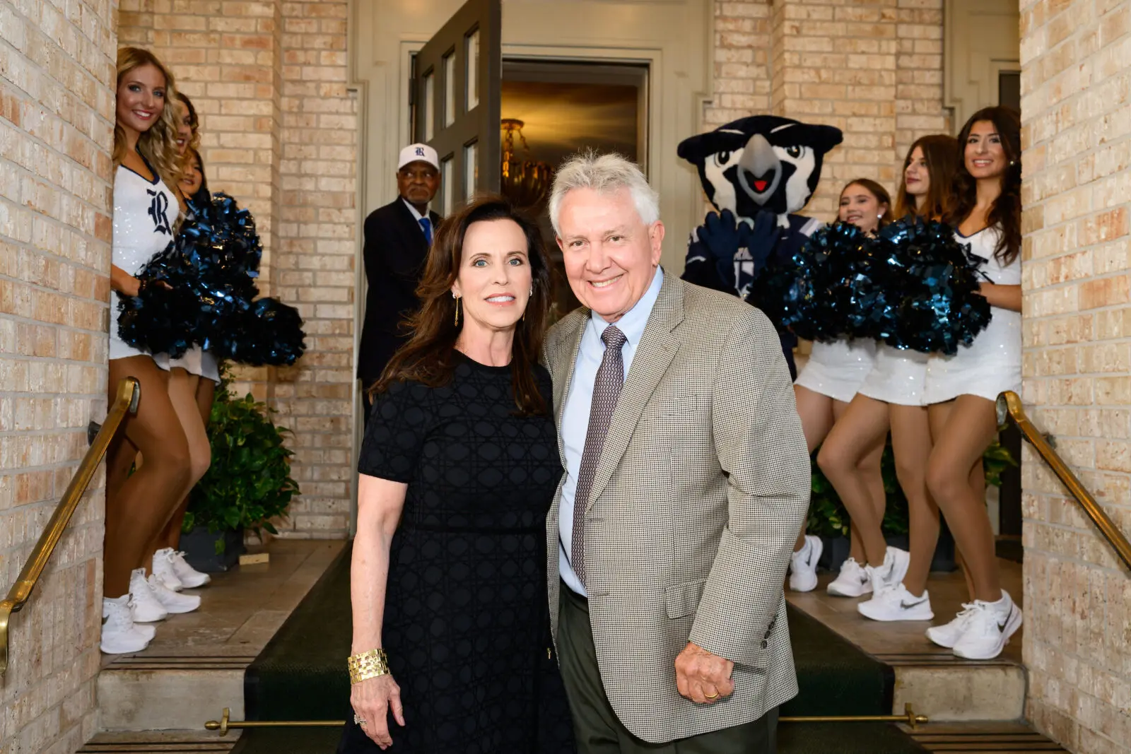 Joan & Bob Duff at 'An Evening for Rice's Honour' (Photo by Jeff Fitlow)