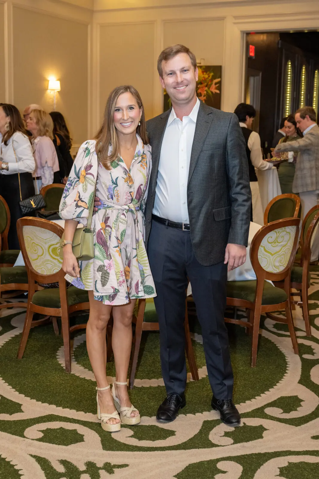 Lauren Sanders, Michael Sarazen at the American Cancer Society GenNow Network event (Photo by Jacob Power)
