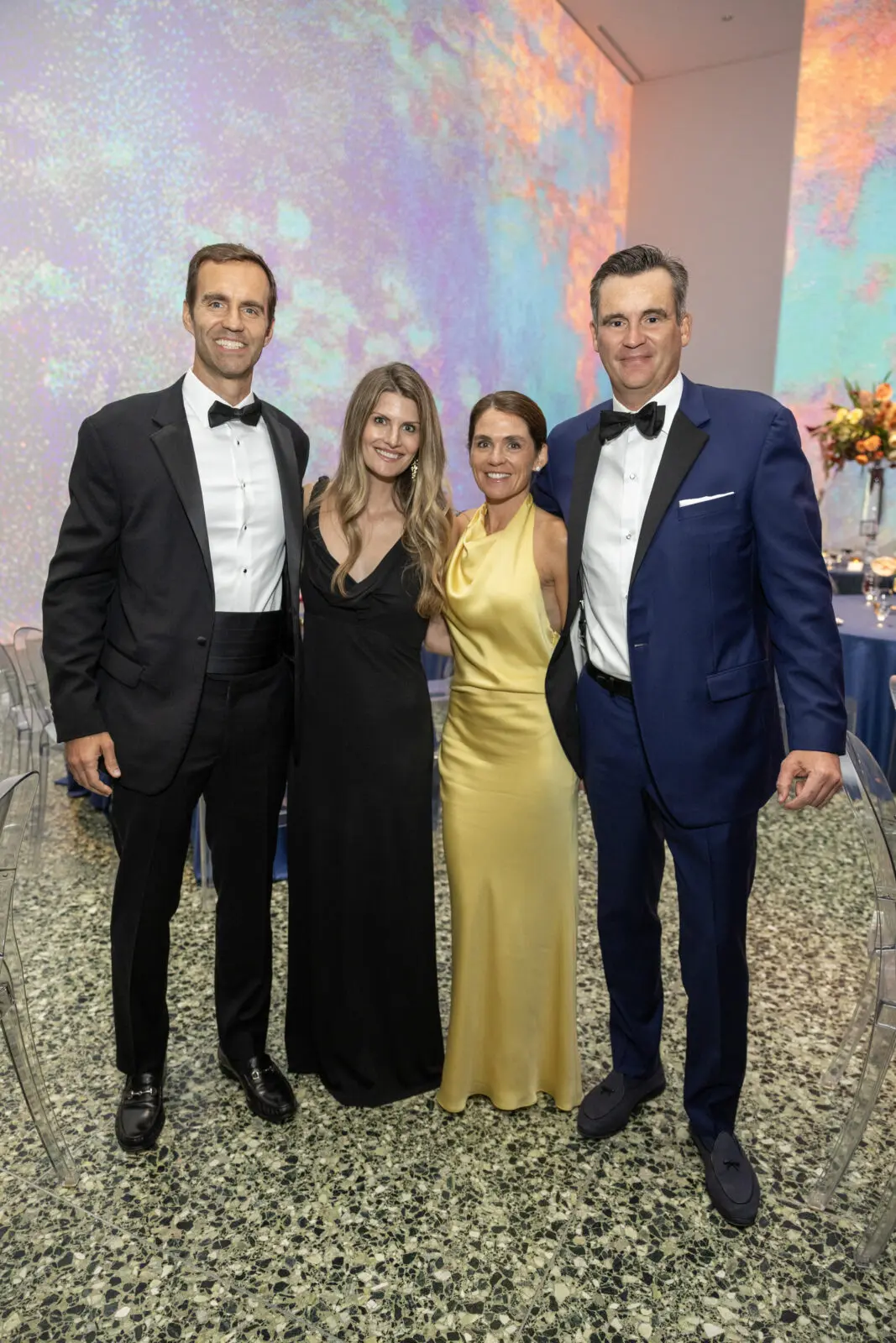 Paul & Kate Stouffer, Lacey & Matthew Goossen at the Museum of Fine Arts, Houston Grand Gala Ball (Photo by Jenny Antill Clifton)