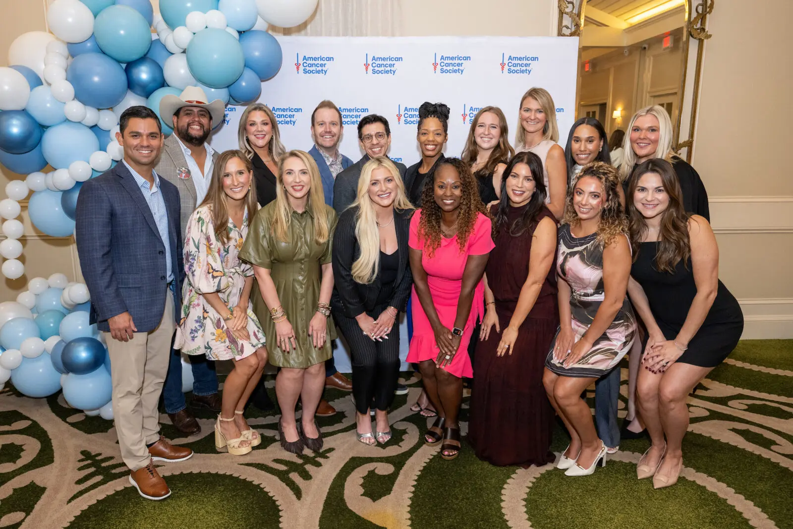 The American Cancer Society GenNow Network Pearl honorees for 2026 (Photo by Jacob Power)