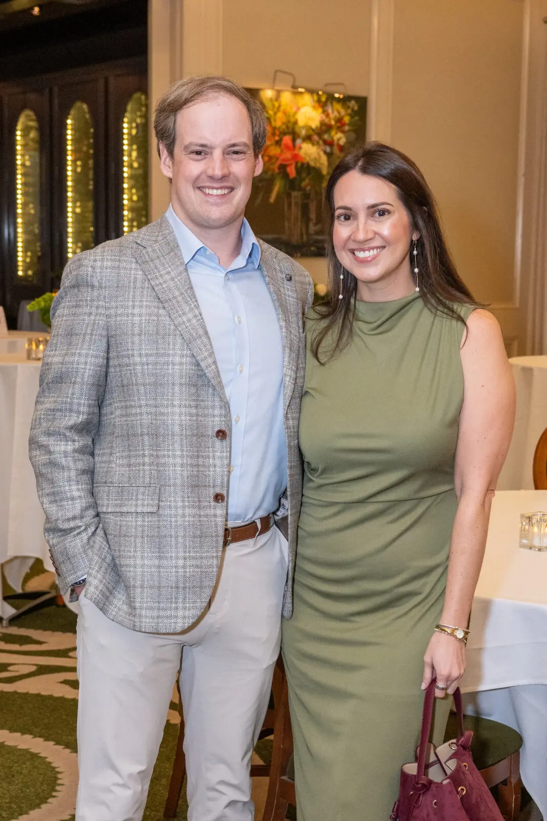 Peter Wismer, Christina Manriquez at the American Cancer Society GenNow Network event (Photo by Jacob Power)