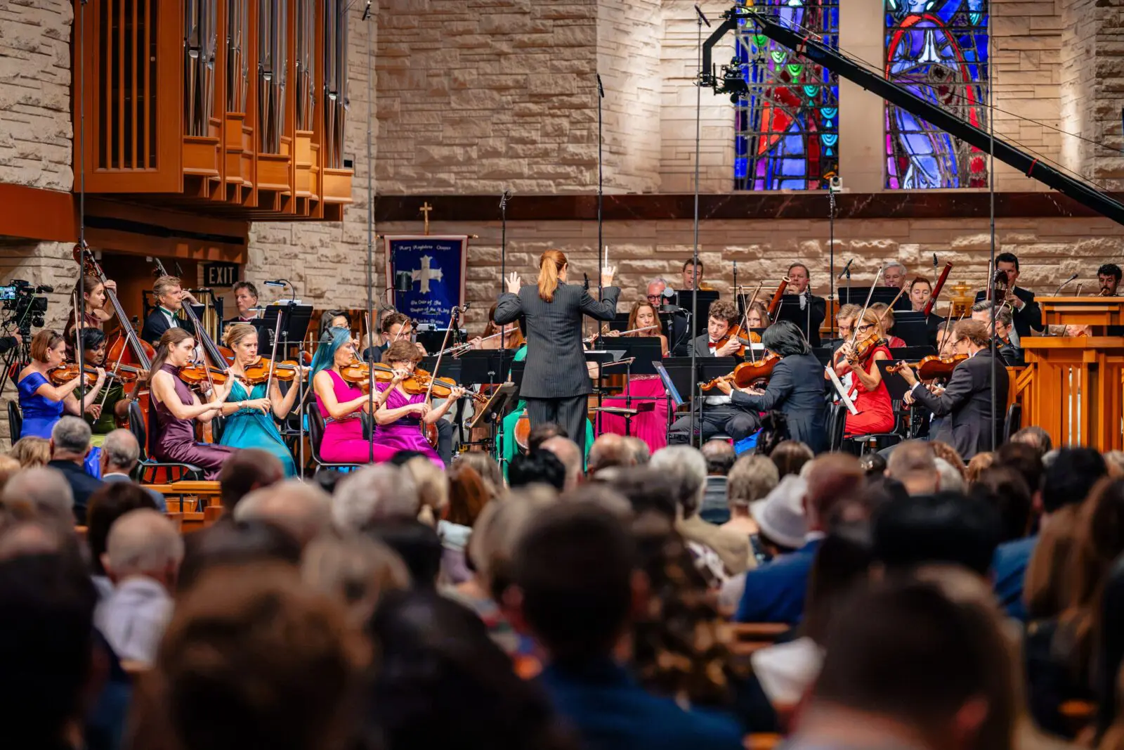 ROCO performs with Delyana Lazarova at the season opening concert (Photo by Rolando Ramon)