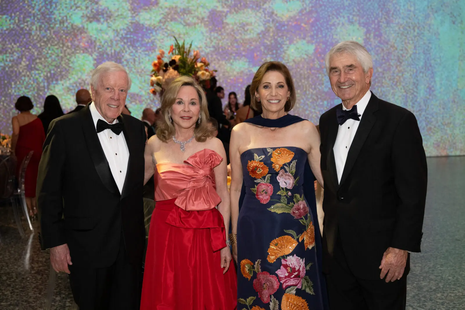 Nancy & Rich Kinder, ball chairs Polly & Murry Bowden at the Museum of Fine Arts, Houston Grand Gala Ball (Photo by Daniel Ortiz)