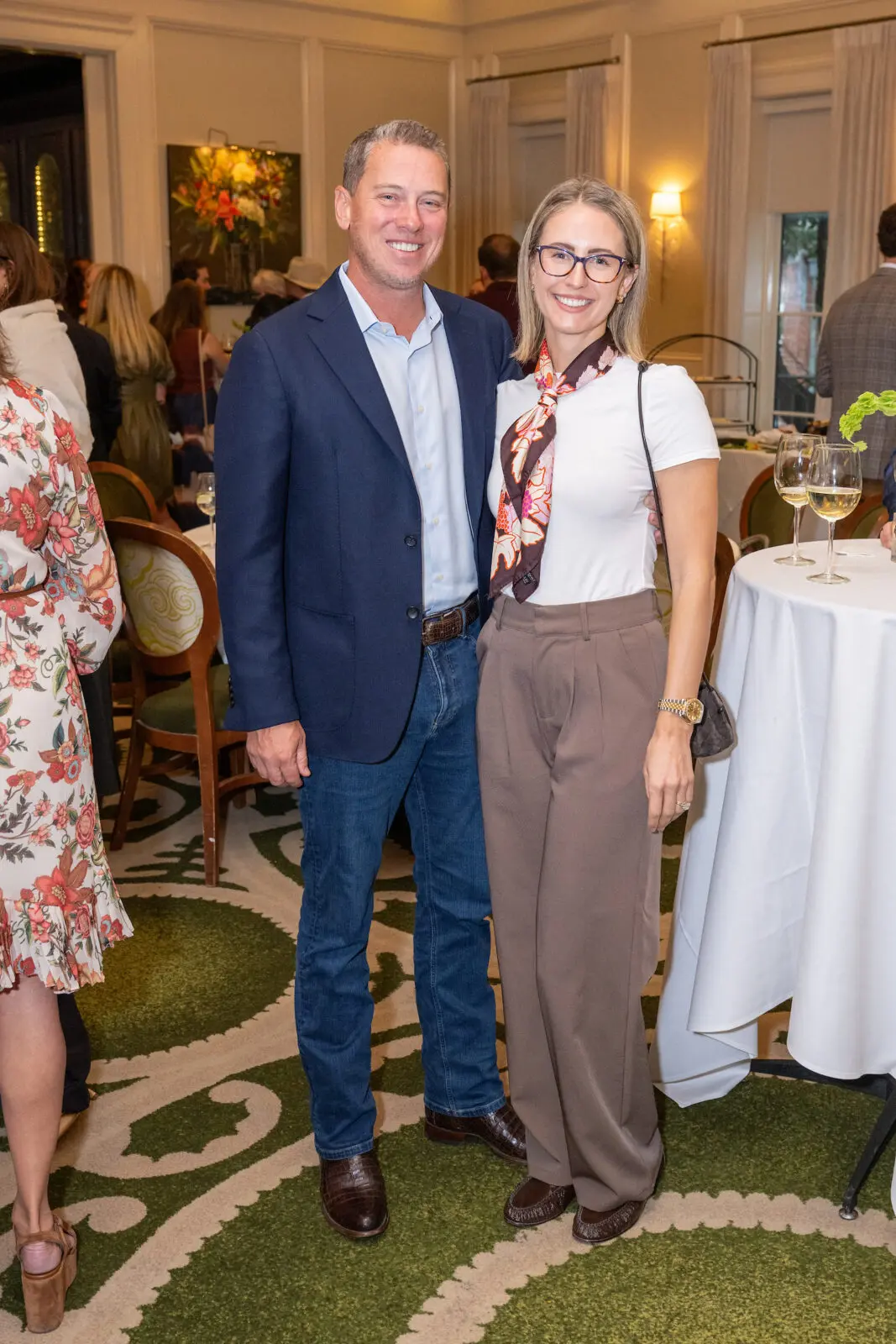 Rob & Tasia Stevens at the American Cancer Society GenNow Network event (Photo by Jacob Power)