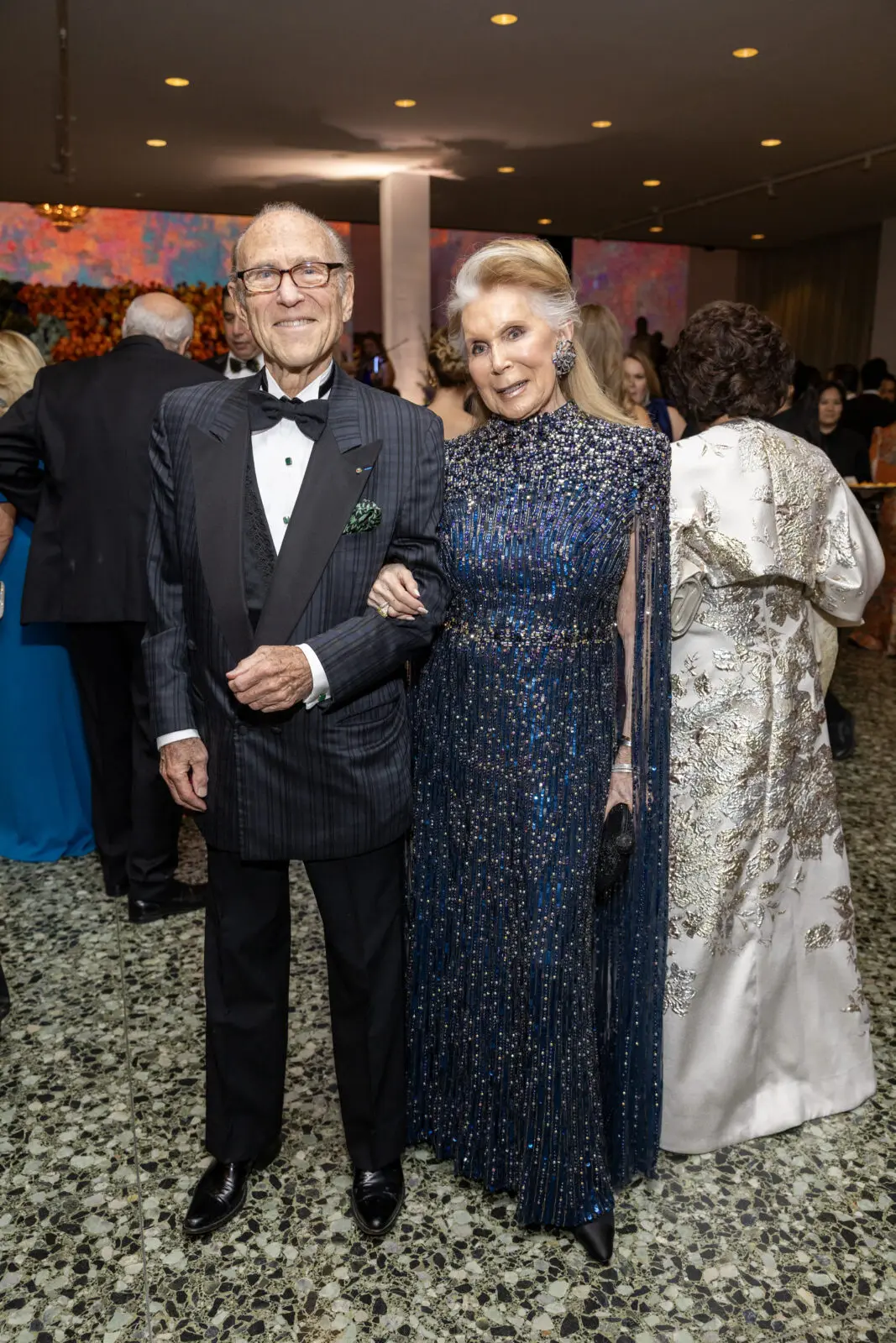 Robert Sakowitz, JoanSchnitzer at the Museum of Fine Arts, Houston Grand Gala Ball (Photo by Jenny Antill Clifton)