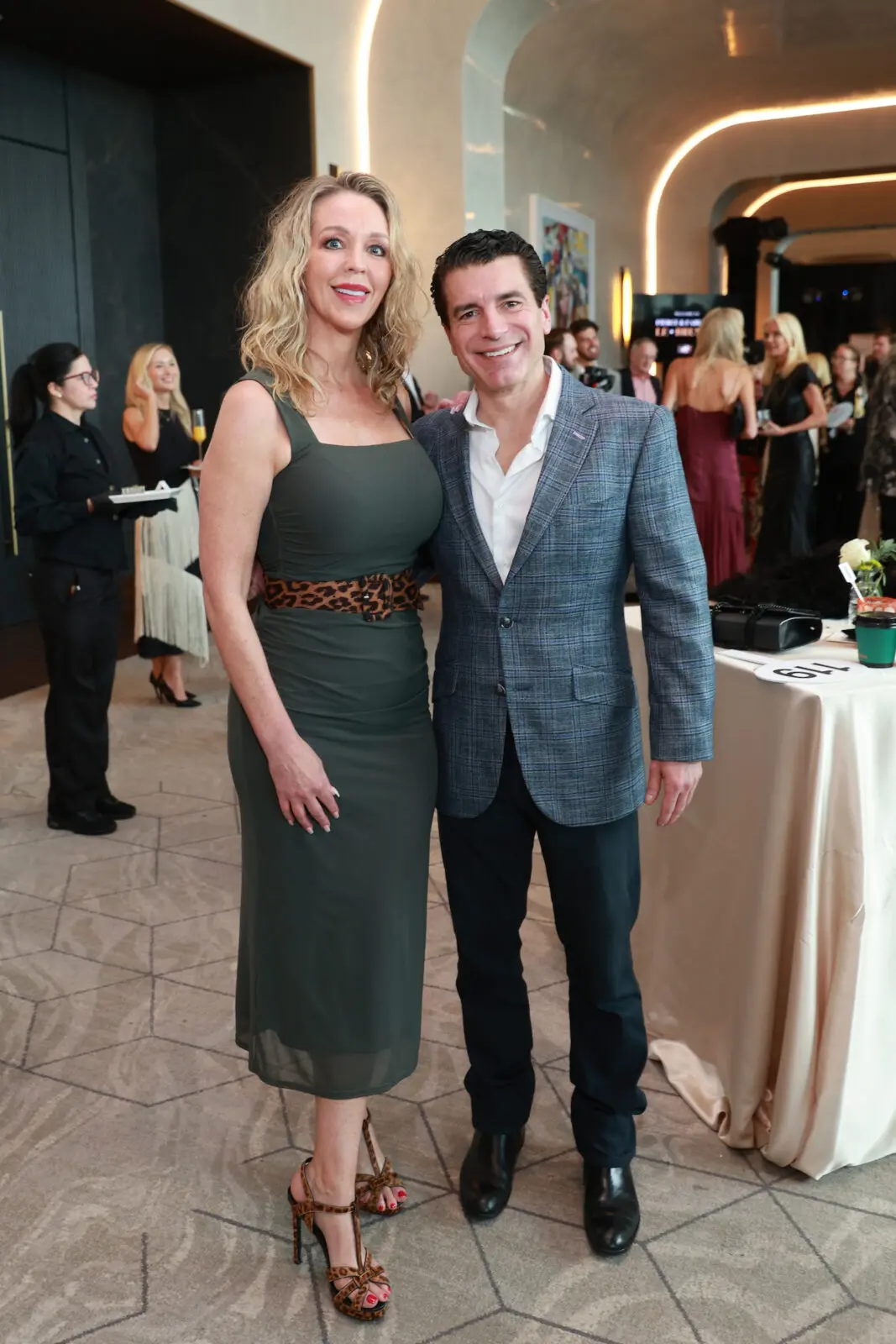 Rose Ann & Michael Heckman at PetSet's 'Le Brunch' (Photo byPriscilla Dickson)