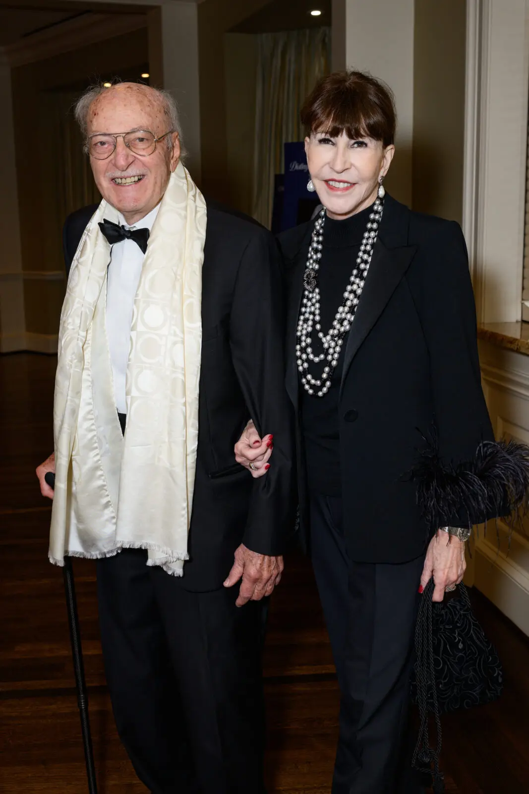 Shafik Rifaat & Shelby Hodge at 'An Evening for Rice's Honour' at 'An Evening for Rice's Honour' (Photo by Jeff Fitlow)

