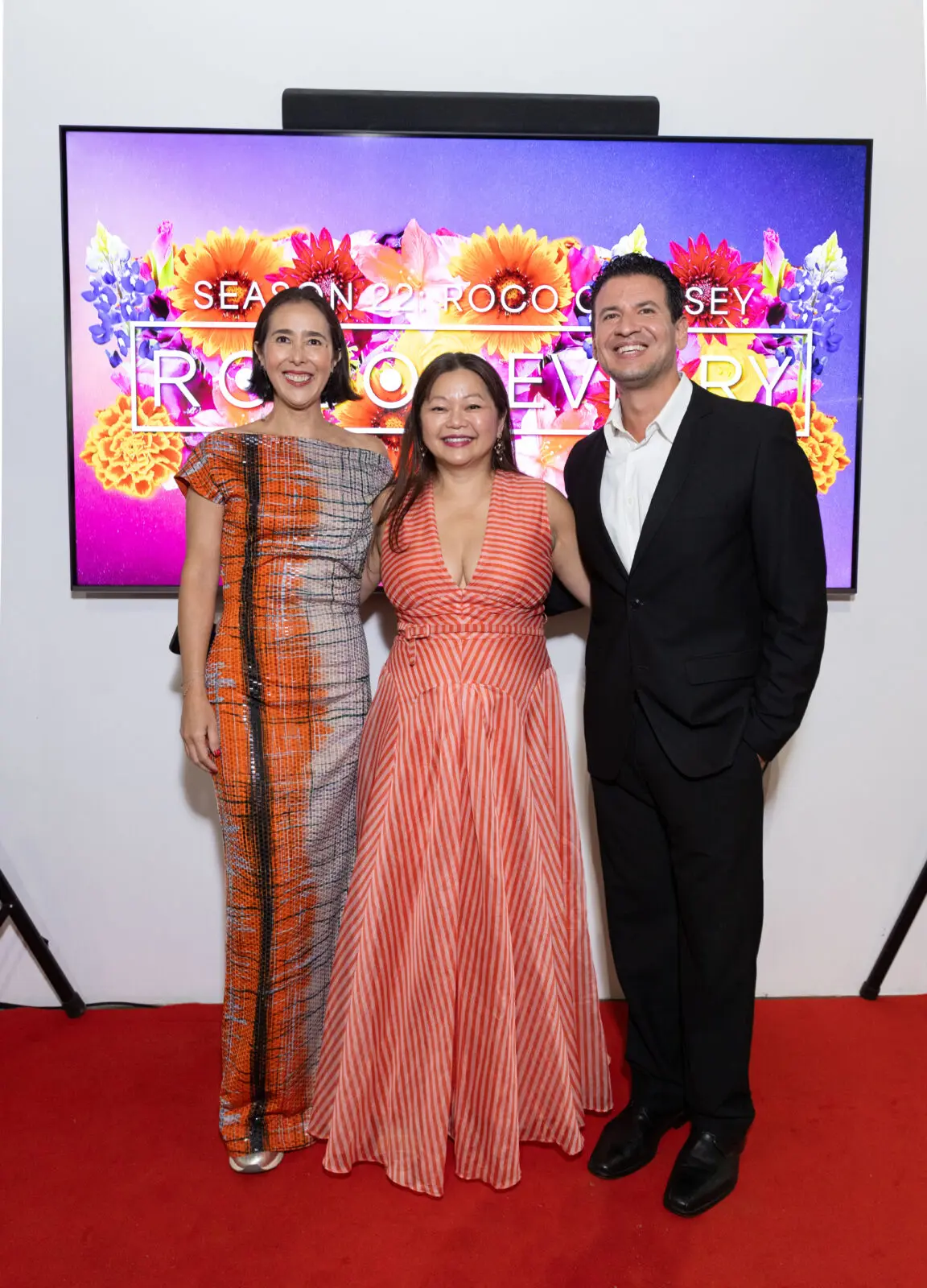Tami Hiraoka, Chloe Dao, Lou Verrego at ROCO's Revelry gala (Photo by Alida Bonifaz)