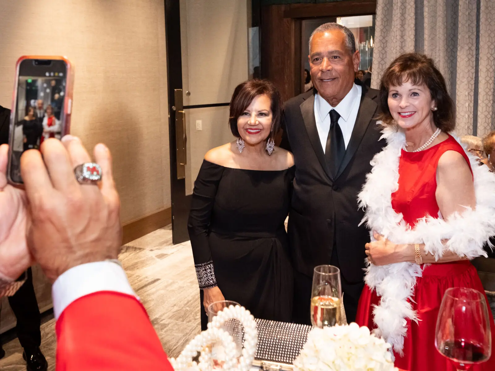Karen Sampson has been at University of Houston coach Kelvin Sampson's side for every step of his Hall of Fame journey. (Photo by F. Carter Smith)