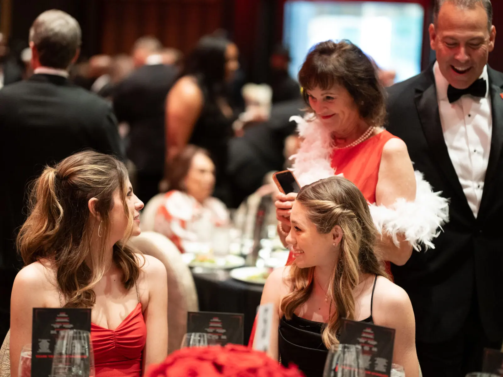 University of Houston's Hall of Honor night took a village of helpers to pull off. (Photo by F. Carter Smith)