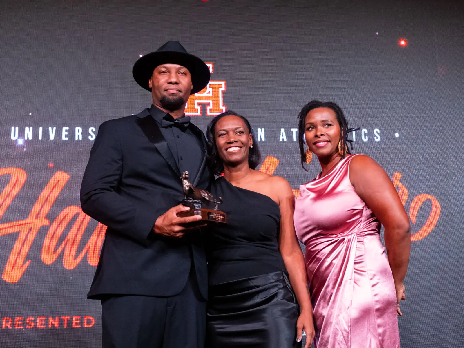 Ollie Taylor's family was happy to see their dad finally get his Hall of Honor moment. (Photo by F. Carter Smith)