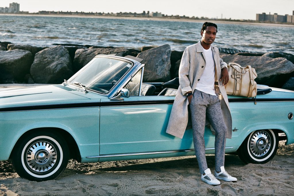 A$AP Rocky, photographed by Francesco Carrozzini for Salvatore Ferragamo's A Man's Story.