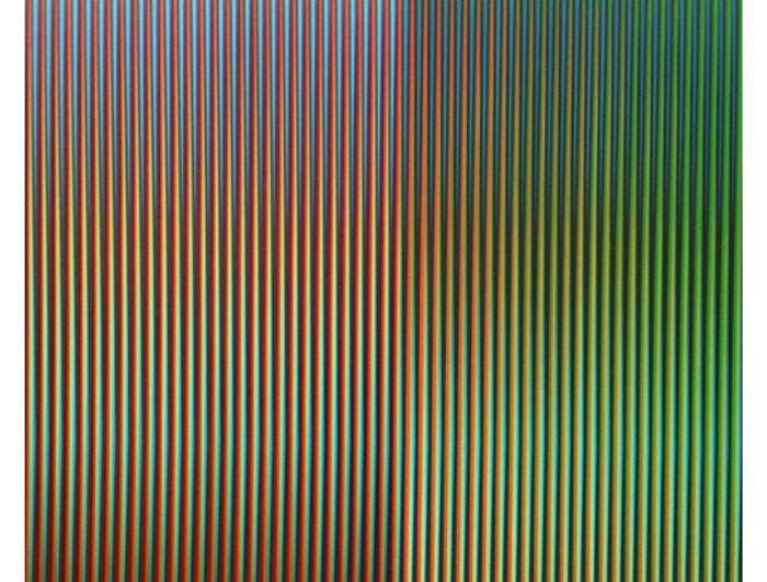 Sicardi Gallery's Carlos Cruz-Diez exhibition reverberates with optical energy.