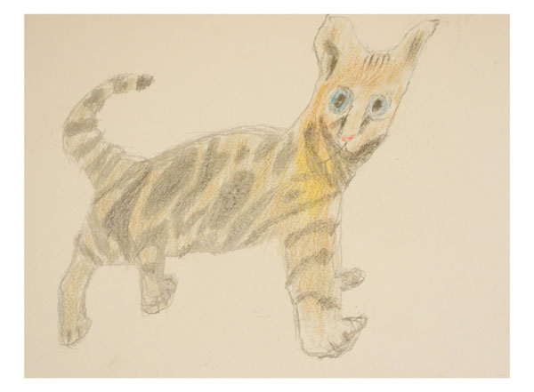 A winsome "Tabby," circa 2012-2103. 