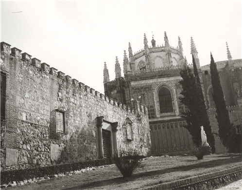 Andy Warhol "Monastary of Saint John of the Kings, Toledo" gelatin silver print. 1983.