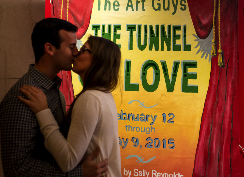 The exhibition inspires couples. Slyworks Photography/Shau Lin Hon. 
