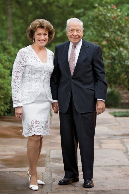 2014 Bayou Bend Garden Party: Jeanie Kilroy Wilson & Wally Wilson.