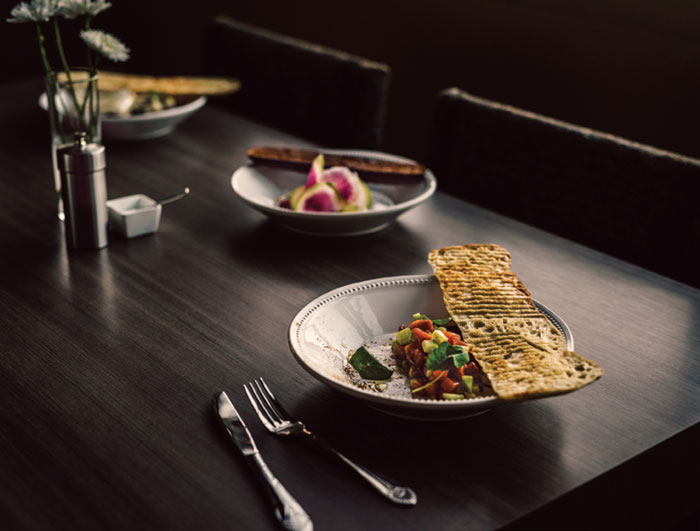 Variety of bread + selections 