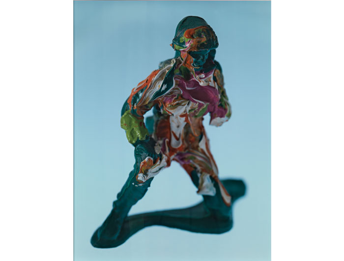 Richard Patterson’s 'Fair Park Pavilion Sculpture No. 5,' 2014