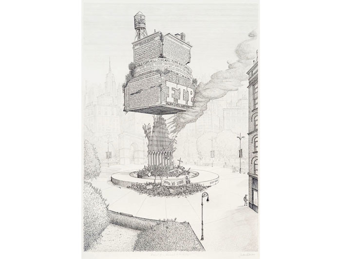 Sandow Birk at Catherine Clark Gallery, San Francisco, Art on Paper