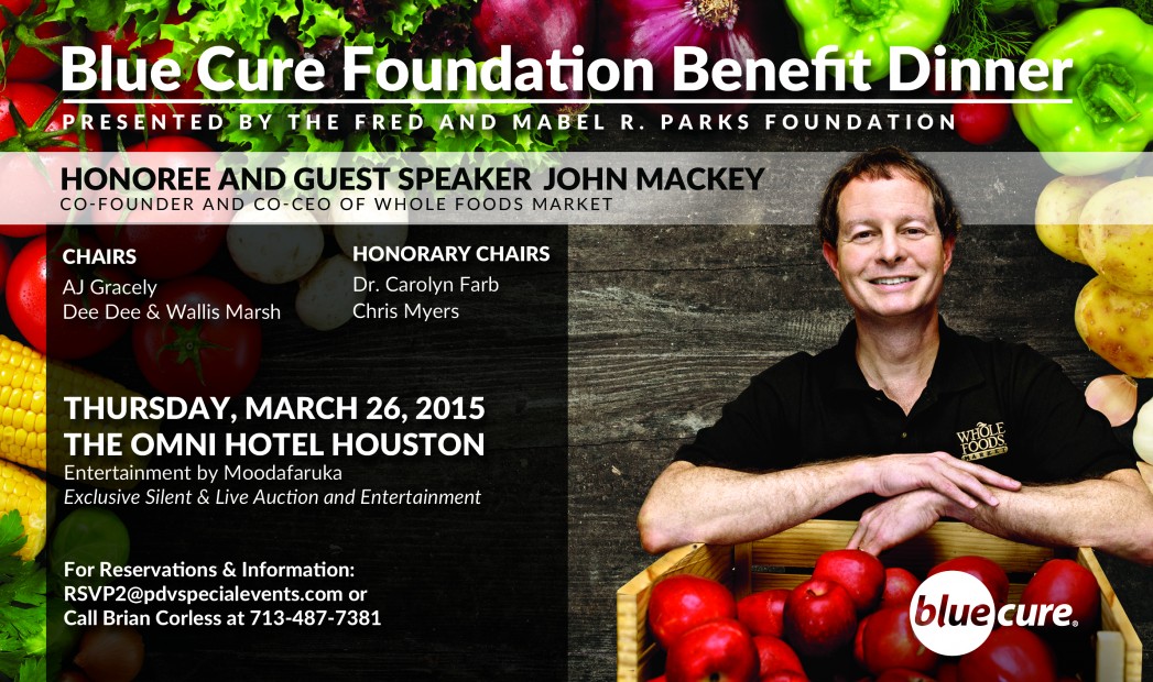 The Blue Cure Benefit Dinner
