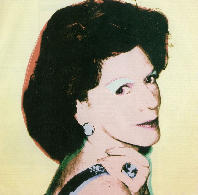 Warhol's “Caroline,” 1976, Collection MFAH, bequest Caroline Wiess Law.