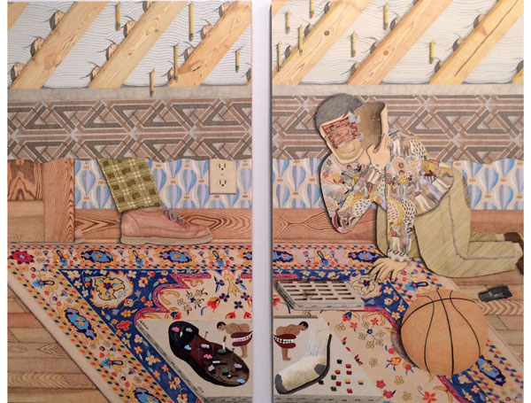 ​Timothy Wehrle, Under the Bed, 2014 at P.P.O.W, New York, The Armory Show