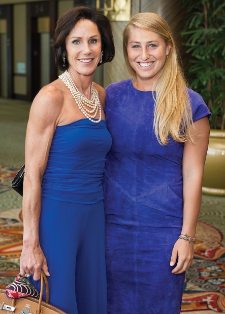Heidi Gerger, Ria Gerger at the 2014 Lyndon Baines Johnson Moral Courage Award Dinner