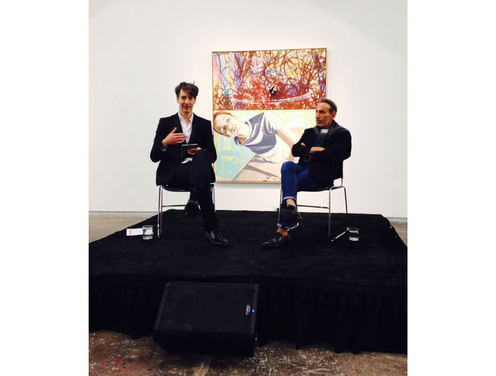 Richard Phillips and David Salle in the Dallas Contemporary's Chit Chat 