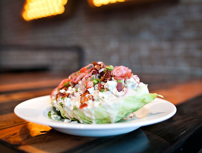 Bovine & Barley's Iceberg Wedge Salad