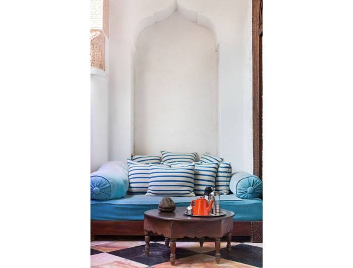 A private terrace in El Fenn