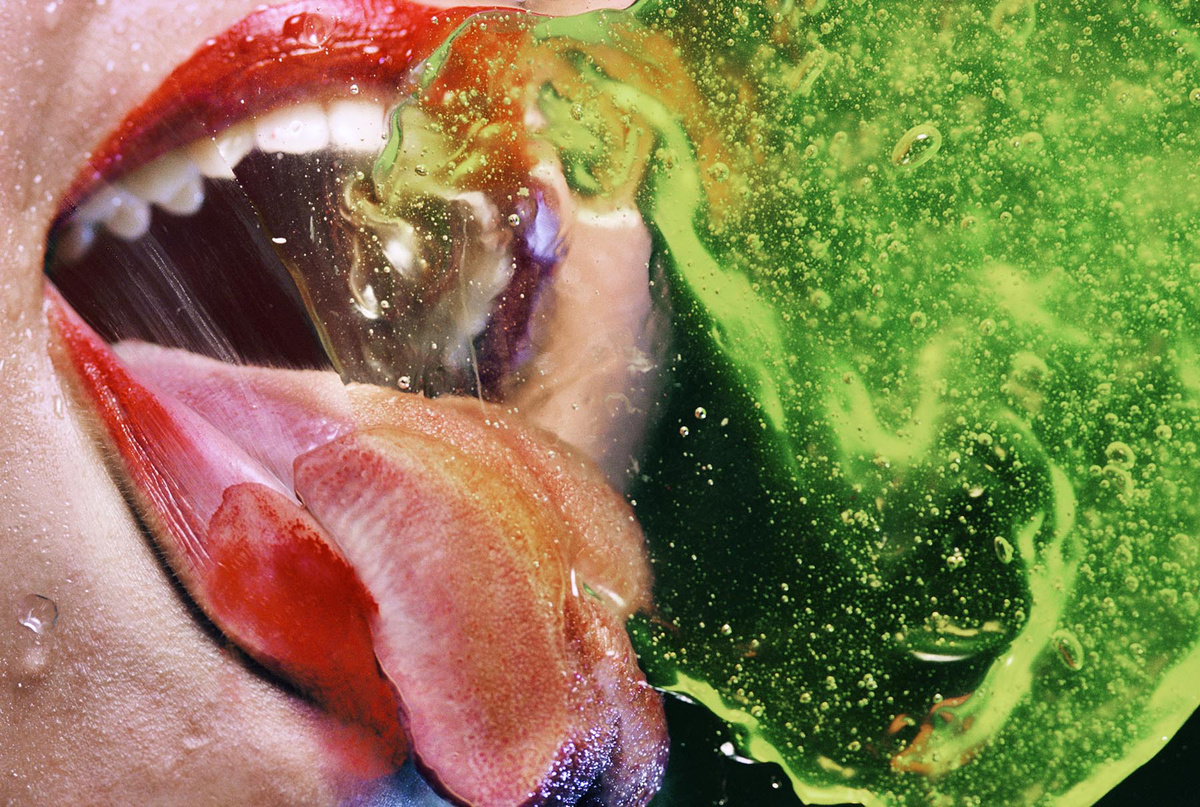 Marilyn Minter orange crush