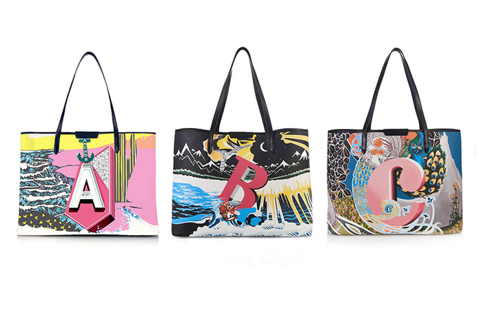 Mary Katrantzou: A-to-Z Tote Collection