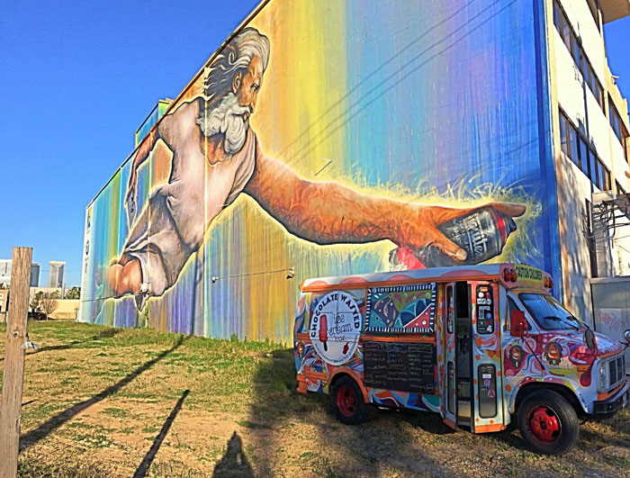 Chocolate Wasted Ice Cream Bus 