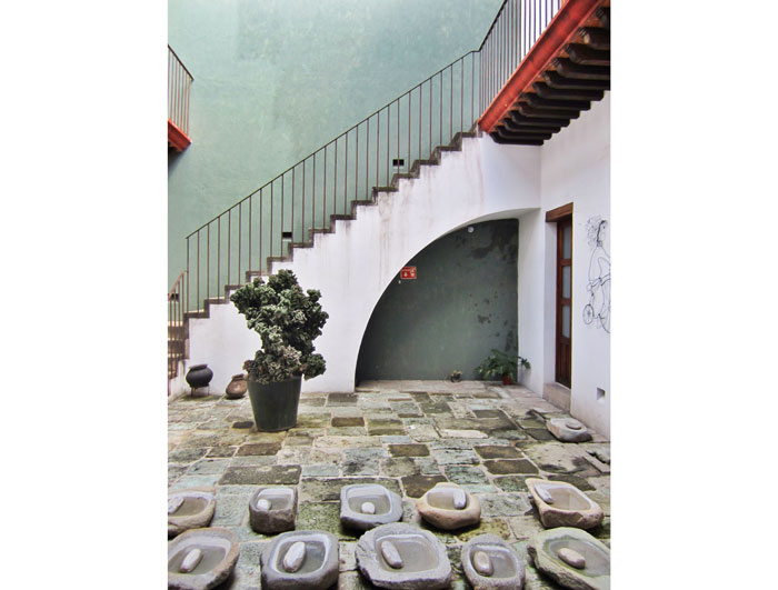 Courtyard in Oaxaca 
