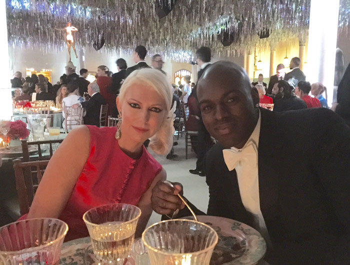 My date, Christen Wilson, and Corey Gamble (Kris Jenner's boyfriend) 