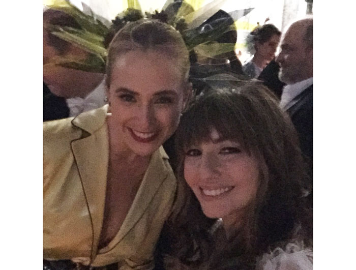 Nasiba Adilova with Lizzy von Thurn und Taxis