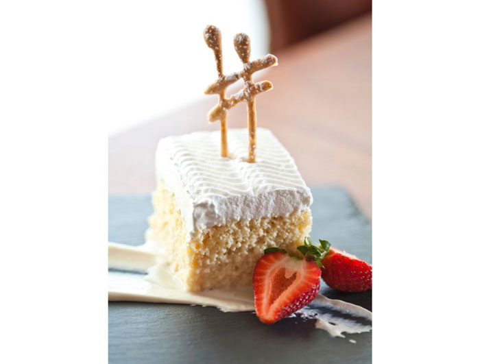 Michael and David Cordúa's signature Tres Leches at America's & Churrascos. 