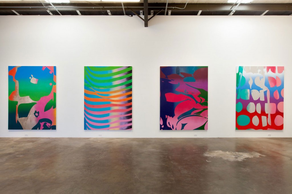 Williams' latest lineup riffs on fashion collections; on view at Erin Cluley Gallery through July 11. 