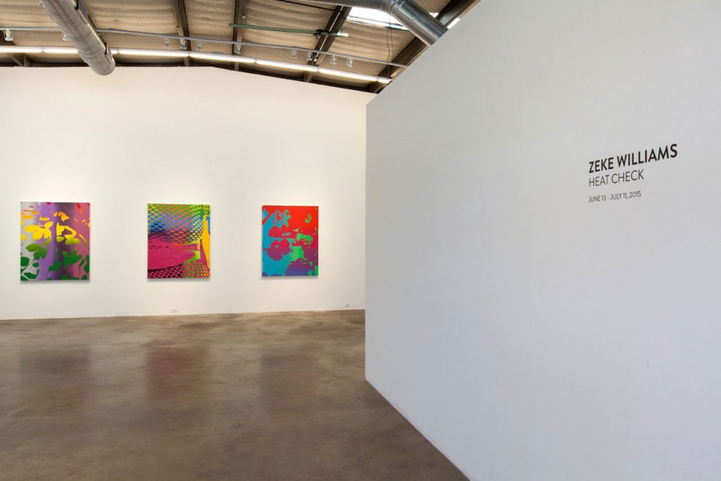 "Heat Check," at Erin Cluley Gallery, is a "hot" show, which had collectors lining up prior to opening night.